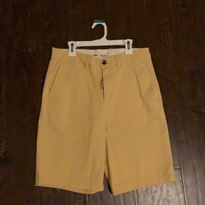 men’s yellow old navy shorts
